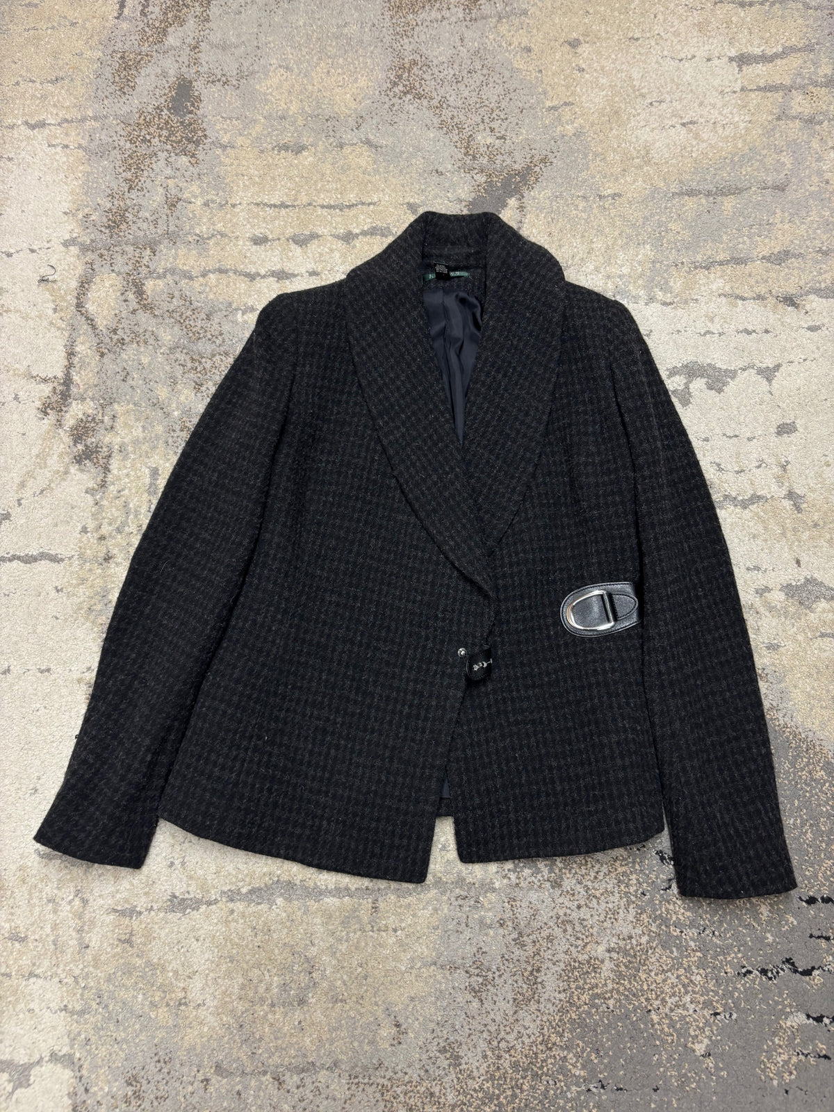 RALPH Ralph Lauren Marynarka wełniana Ralph Lauren, damskie w bardzo dobrym stanie rozmiar XS, detal
