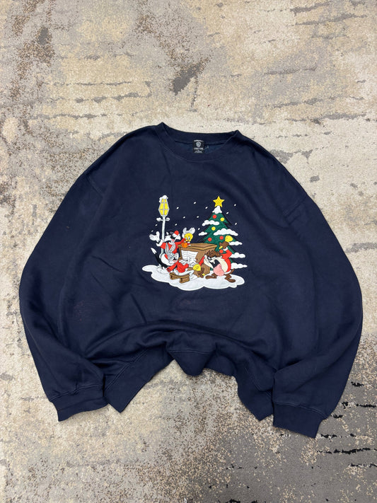 Bluza vintage retro y2k japan style, męskie w dobrym stanie rozmiar XL, widok z przodu