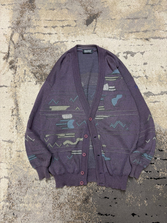 Japan Style Kardigan Vintage retro y2k, męskie w bardzo dobrym stanie rozmiar L, widok z przodu