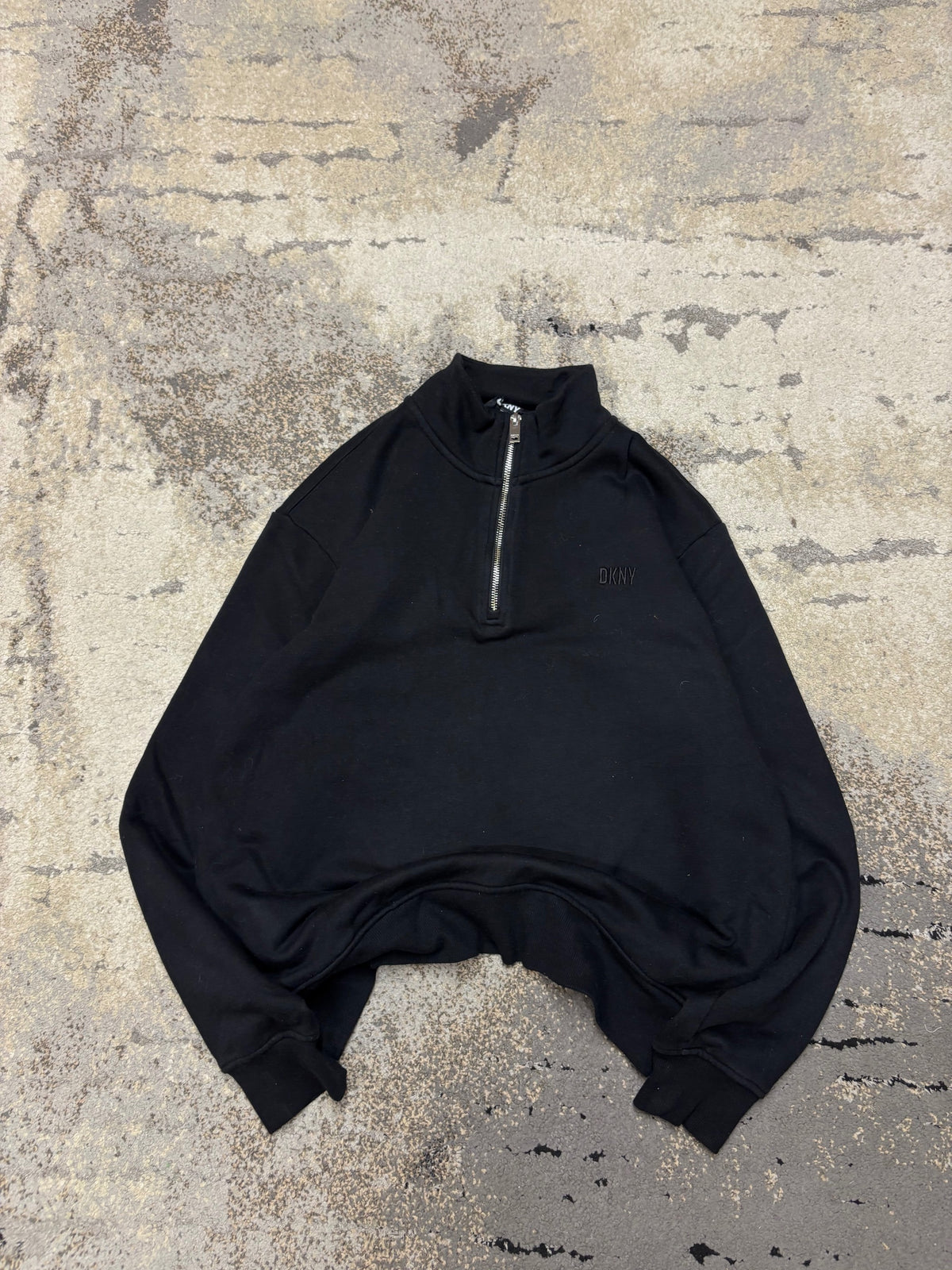 Bluza DKNY Half zipp, damskie w bardzo dobrym stanie rozmiar L, widok z przodu