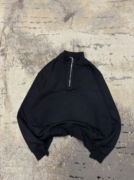 Bluza DKNY Half zipp, damskie w bardzo dobrym stanie rozmiar L, widok z przodu