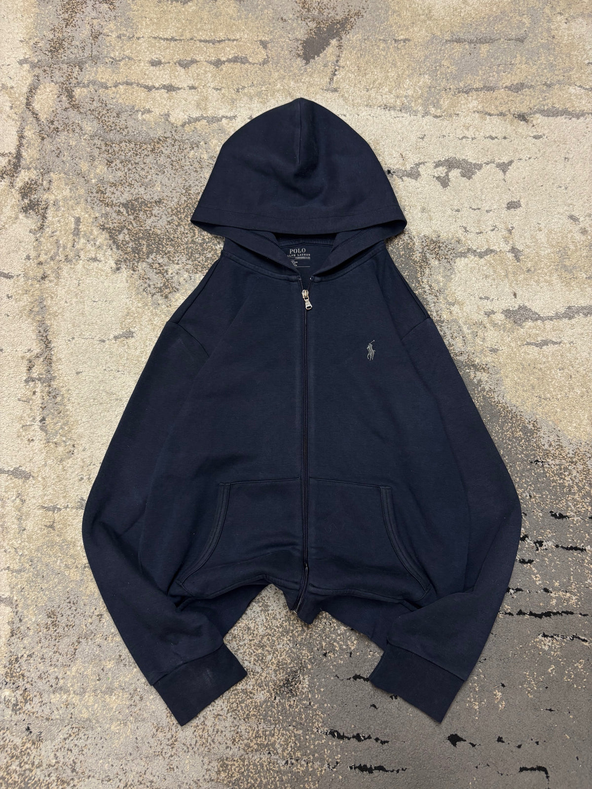 Polo Ralph Lauren Bluza Ralph Lauren zipp, męskie w bardzo dobrym stanie rozmiar S, widok z przodu