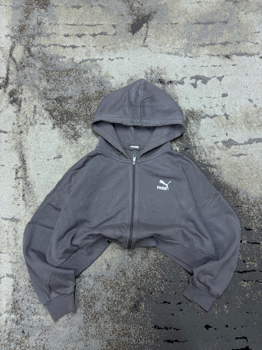 Bluza Puma zipp, damskie w dobrym stanie rozmiar S, widok z przodu