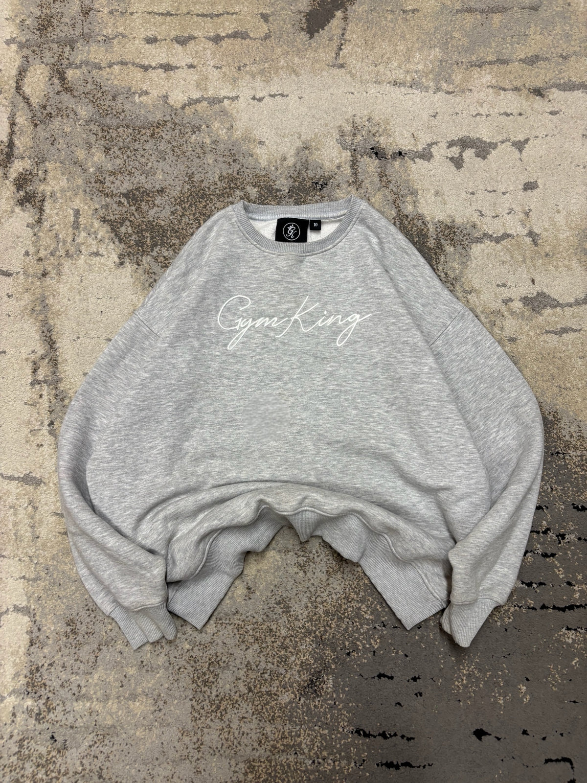 Gym King Bluza GymKing crewneck, damskie w bardzo dobrym stanie rozmiar M, widok z przodu