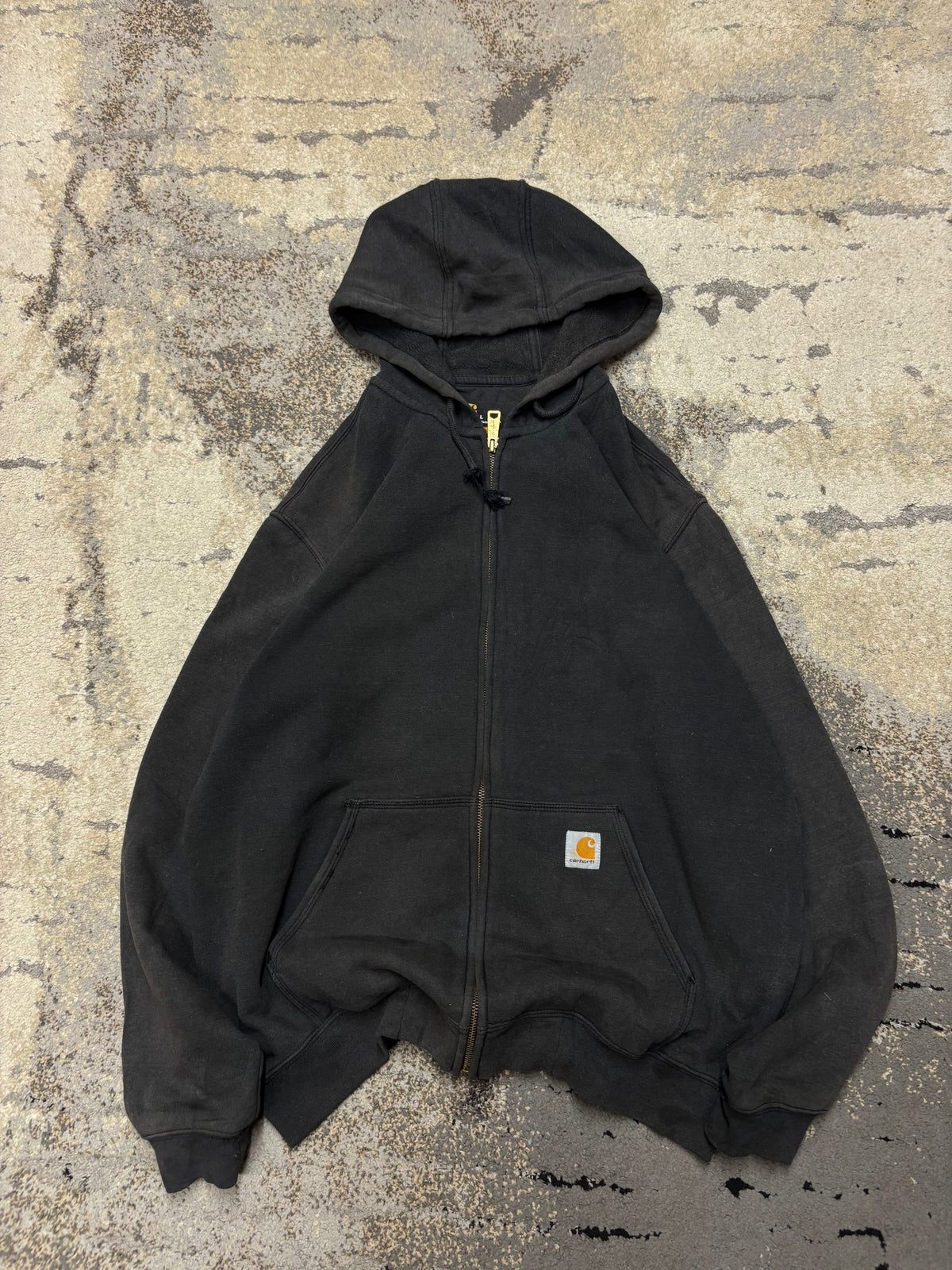 Bluza Carhartt zipp vintage retro y2k zipp, męskie w bardzo dobrym stanie rozmiar L, widok z przodu