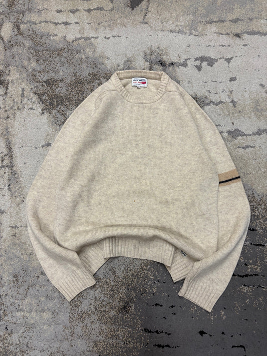 Levi's Sweter LEVI’S Vintage retro y2k, męskie w bardzo dobrym stanie rozmiar L, widok z przodu
