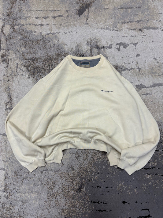 Bluza Champion crewneck, damskie w bardzo dobrym stanie rozmiar XL, widok z przodu