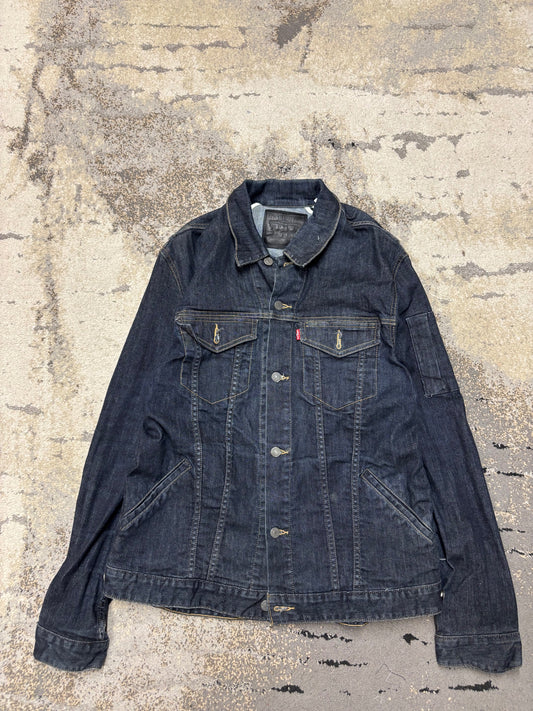 Levi's Kurtka Jeansowa LEVI’S, damskie w bardzo dobrym stanie rozmiar XL, widok z przodu