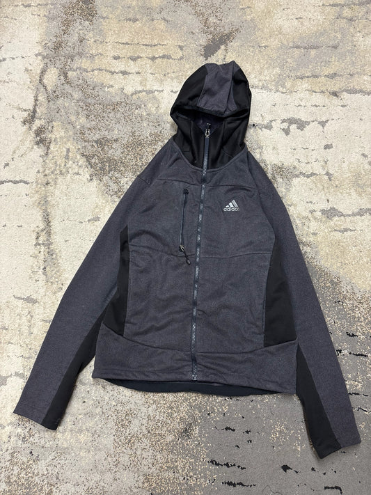 Bluza Adidas zipp, damskie w bardzo dobrym stanie rozmiar S, widok z przodu