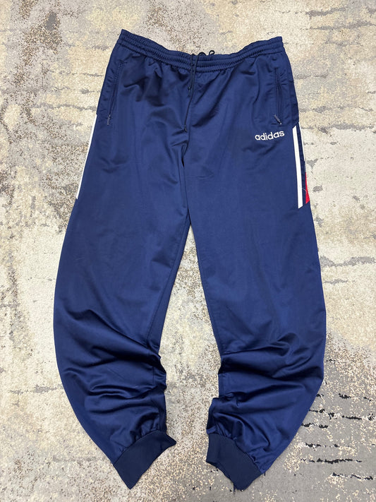 Dresy Adidas vintage retro y2k, męskie w bardzo dobrym stanie rozmiar XXL, widok z przodu