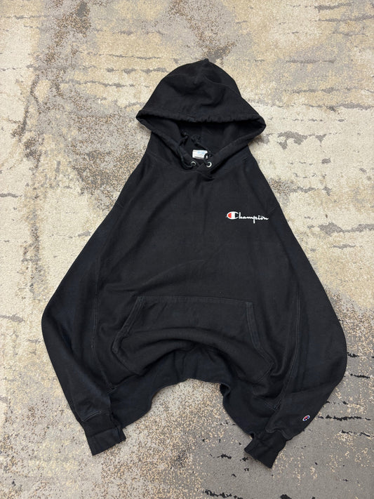 Bluza Champion hoodie, męskie w bardzo dobrym stanie rozmiar L, widok z przodu