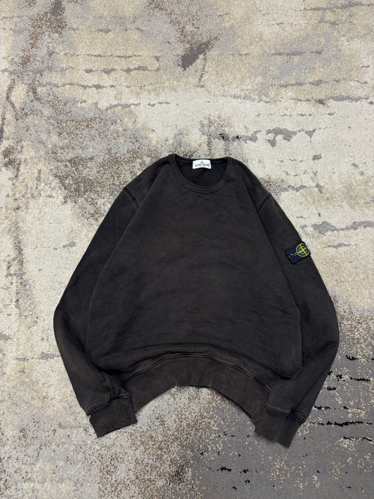 Bluza Stone Island crewneck, męskie w bardzo dobrym stanie rozmiar S, widok z przodu