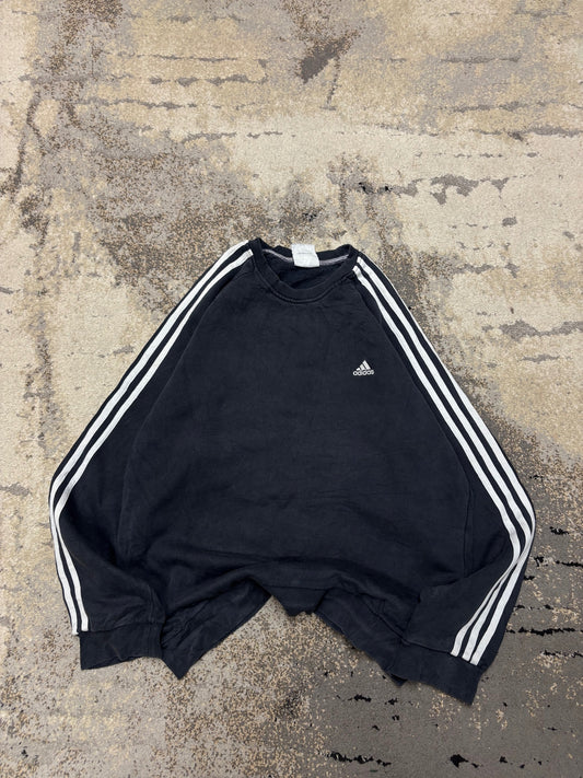 Bluza Adidas crewneck, męskie w bardzo dobrym stanie rozmiar M, widok z przodu