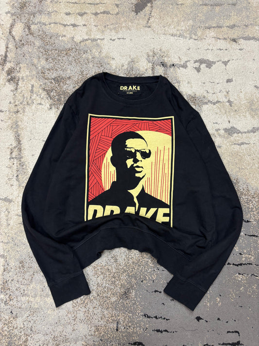 Japan Style Bluza Drake Vintage, damskie w bardzo dobrym stanie rozmiar XXL, widok z przodu