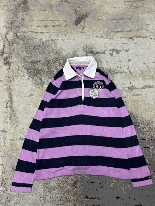 Bluzka Polo Tommy Hilfiger, damskie w bardzo dobrym stanie rozmiar L, widok z przodu