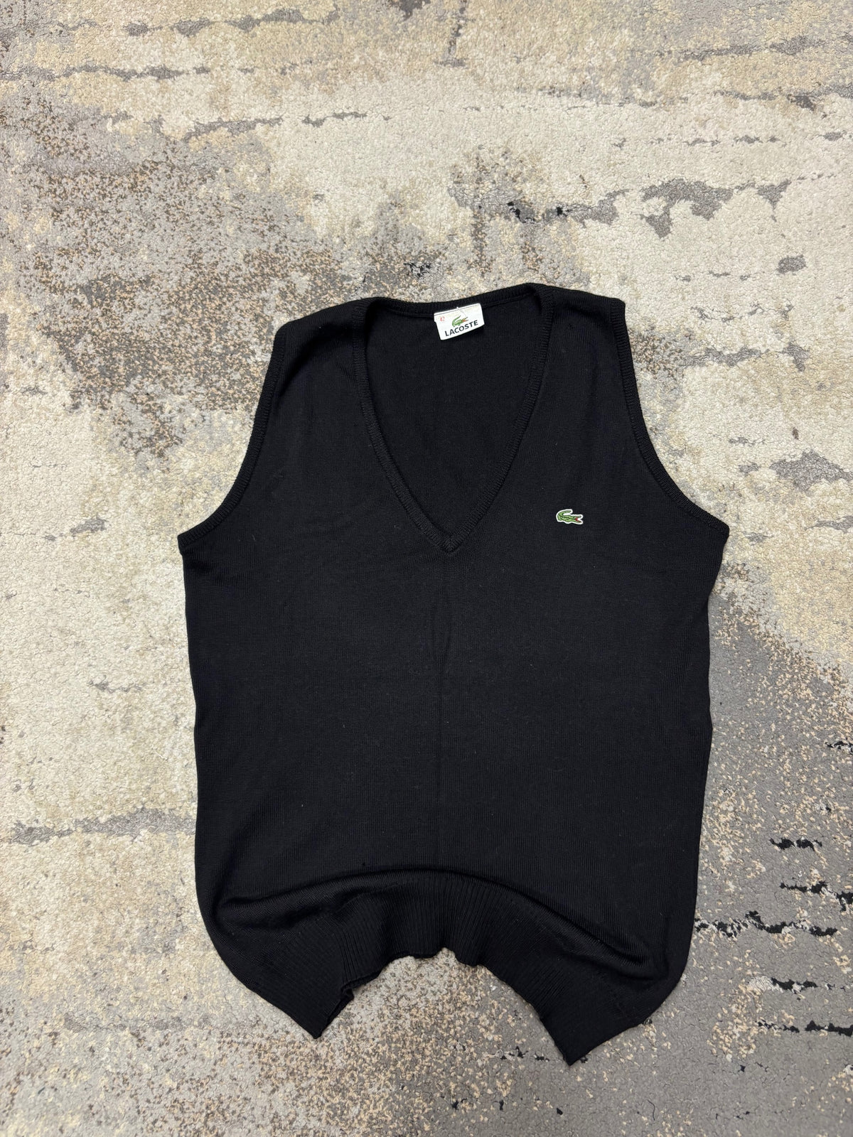 Kamizelka Lacoste, męskie w bardzo dobrym stanie rozmiar XL, detal