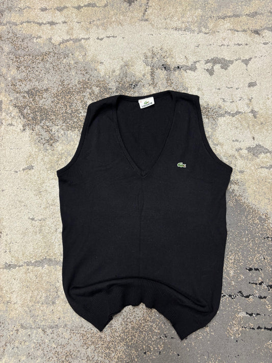 Kamizelka Lacoste, męskie w bardzo dobrym stanie rozmiar XL, detal
