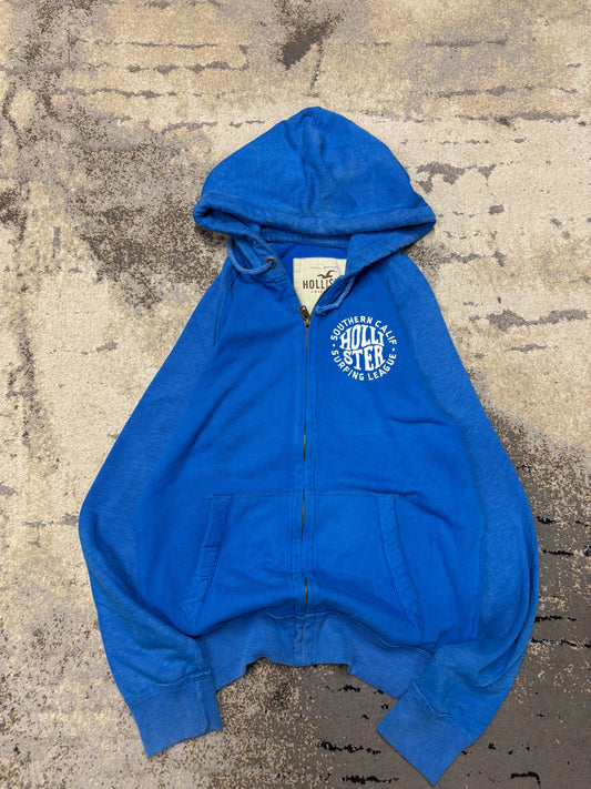 Bluza Hollister zipp, męskie w bardzo dobrym stanie rozmiar XL, widok z przodu