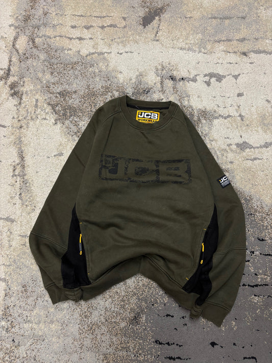 Japan Style Bluza vintage JCB, męskie w bardzo dobrym stanie rozmiar S, widok z przodu