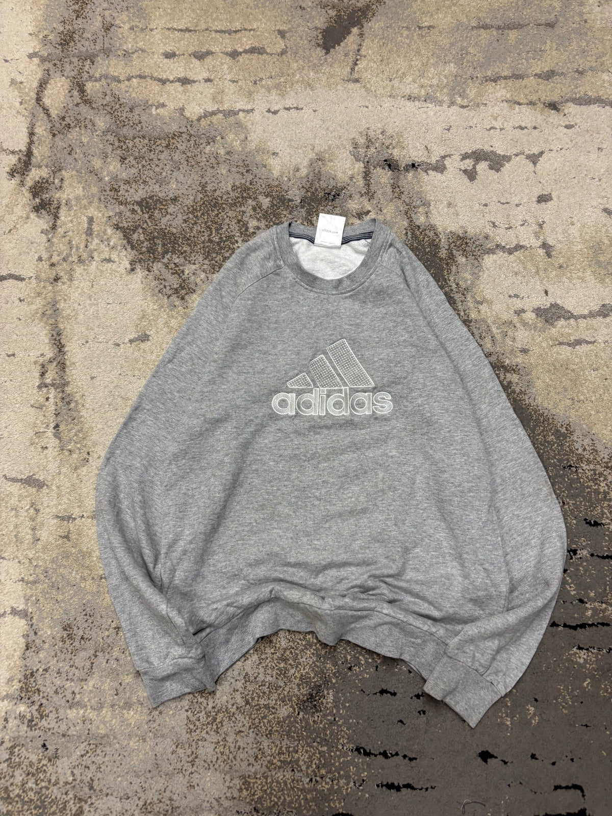 Bluza Adidas Vintage retro y2k crewneck, damskie w bardzo dobrym stanie rozmiar S, widok z przodu