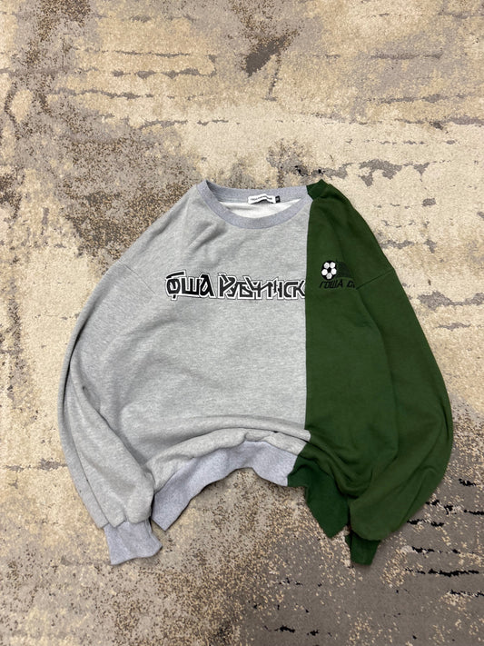 Bluza Japan style retro y2k crewneck, damskie w bardzo dobrym stanie rozmiar M, widok z przodu