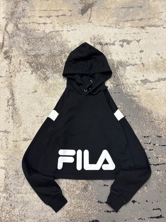 Bluza Fila hoodie, damskie w bardzo dobrym stanie rozmiar M, widok z przodu