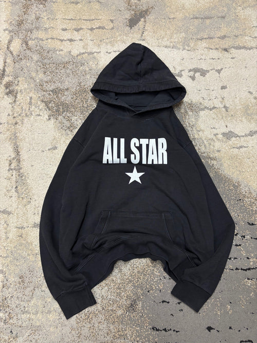 Bluza Converse hoodie, damskie w bardzo dobrym stanie rozmiar M, widok z przodu