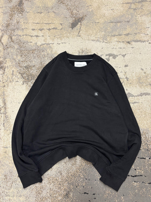 Bluza Calvin Klein crewneck, męskie w bardzo dobrym stanie rozmiar XXL, widok z przodu