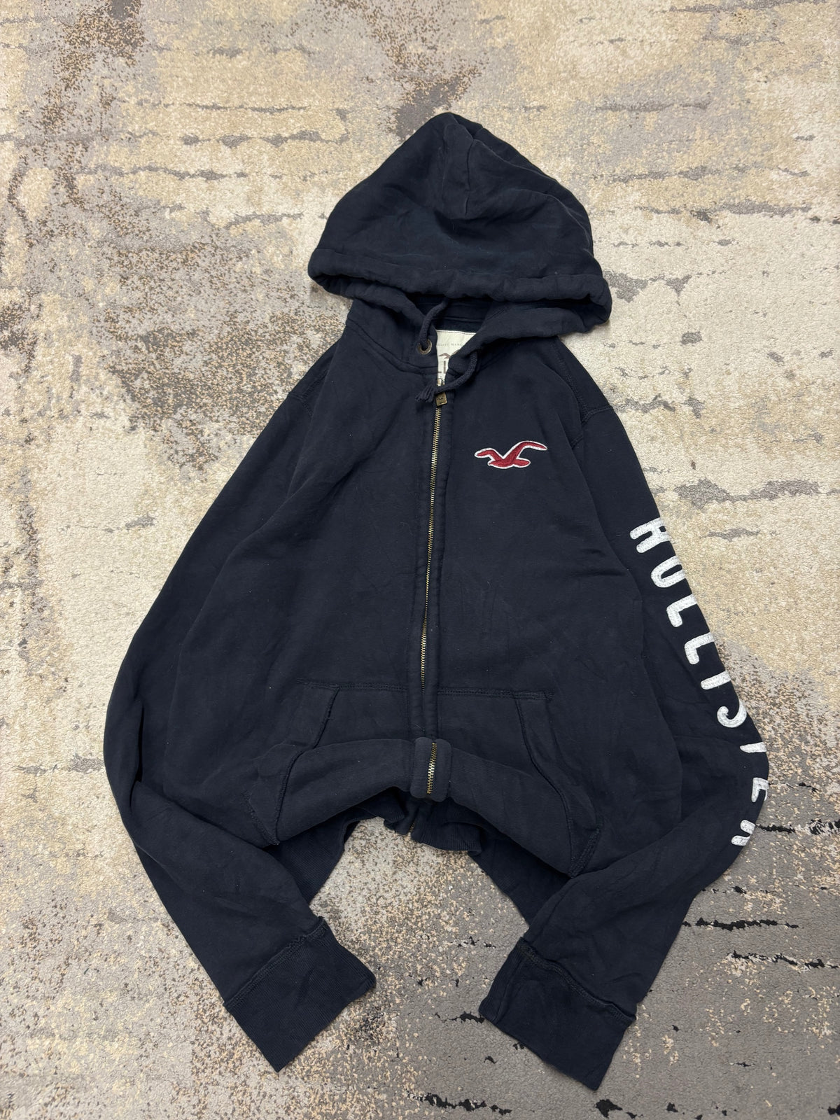 Bluza Hollister crewneck, damskie w bardzo dobrym stanie rozmiar XL, widok z przodu