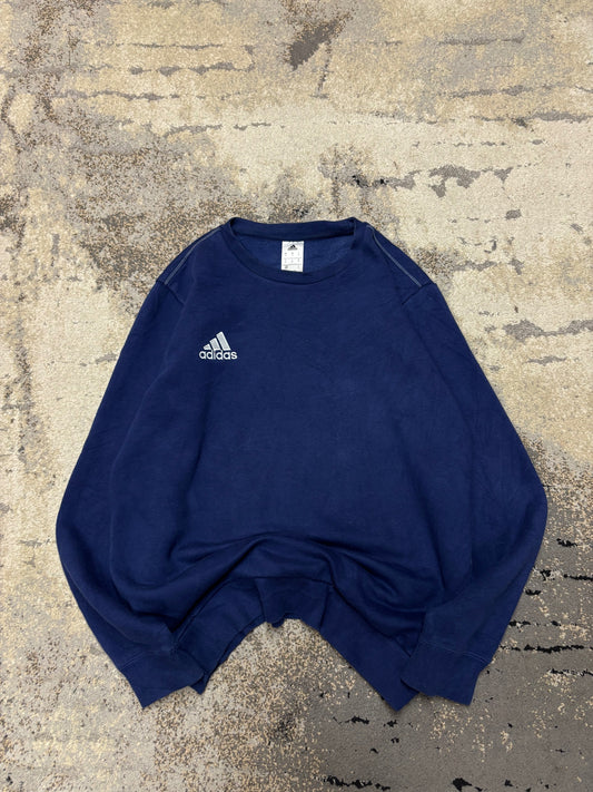 Bluza Adidas crewneck, damskie w bardzo dobrym stanie rozmiar M, widok z przodu