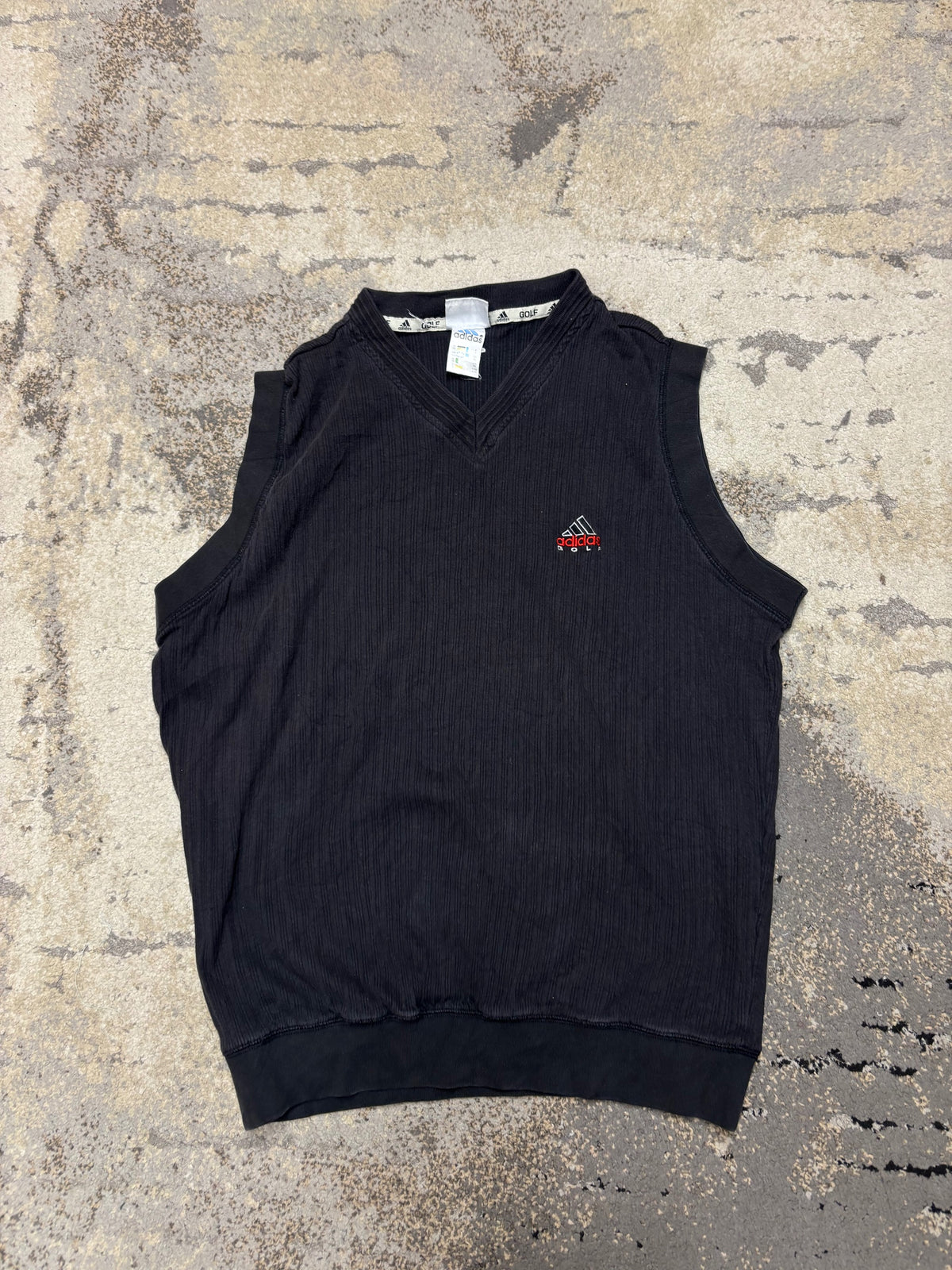 Kamizelka Adidas Vintage retro y2k, męskie w bardzo dobrym stanie rozmiar XL, widok z przodu
