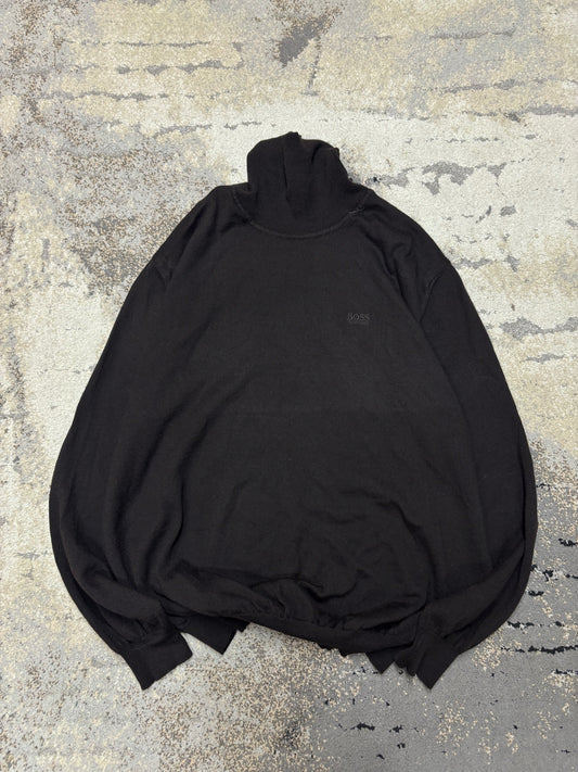 Sweter Hugo Boss 100%welna, męskie w bardzo dobrym stanie rozmiar XXXL, widok z przodu