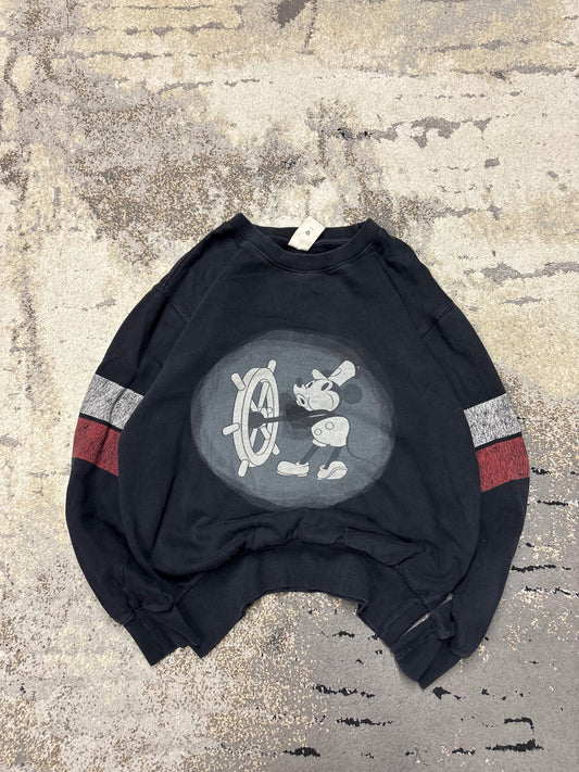 Japan Style Bluza Disney vintage retro y2k, damskie w bardzo dobrym stanie rozmiar M, detal