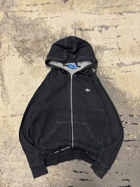 Bluza Adidas zipp, damskie w bardzo dobrym stanie rozmiar S, widok z przodu
