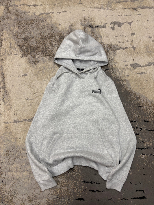Bluza Puma hoodie, damskie w bardzo dobrym stanie rozmiar S, widok z góry