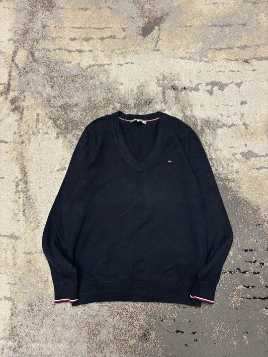 Sweterek Tommy Hilfiger, damskie w bardzo dobrym stanie rozmiar S, detal