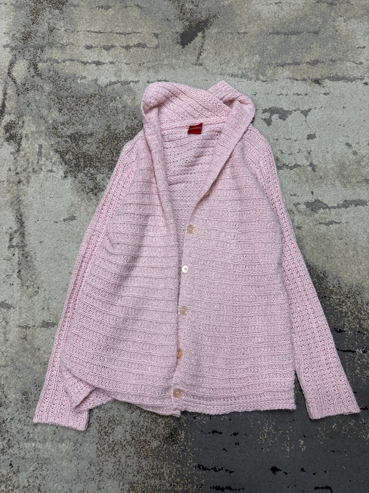 Japan Style Sweterek vintage retro y2k, damskie w bardzo dobrym stanie rozmiar M, widok z góry