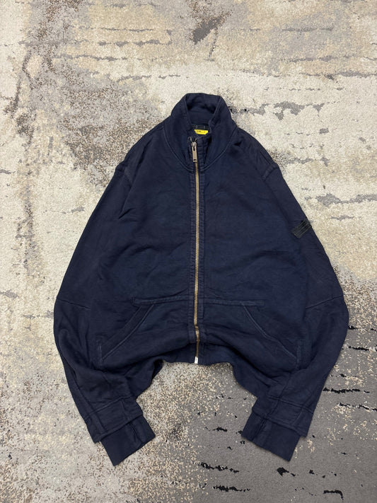 Bluza Stone Island zipp vintage, męskie w bardzo dobrym stanie rozmiar L, widok z przodu