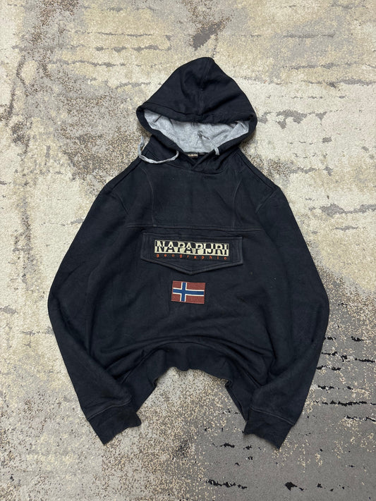 Napapijri Bluza Napapirji hoodie, damskie w bardzo dobrym stanie rozmiar S, widok z przodu
