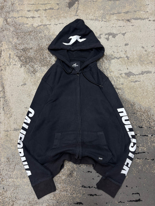 Bluza Hollister zipp, damskie w bardzo dobrym stanie rozmiar L, widok z przodu