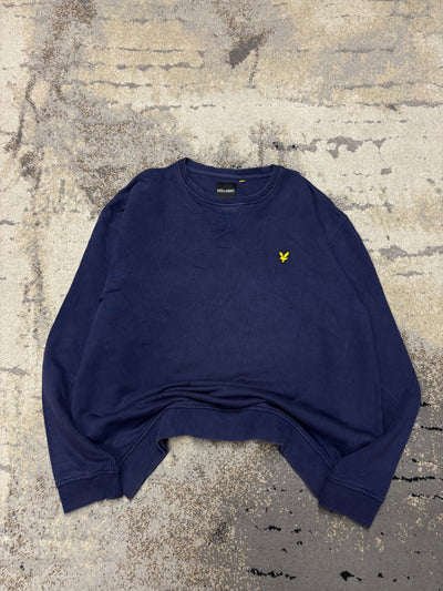 Bluza Lyle & Scott crewneck, męskie w bardzo dobrym stanie rozmiar XL, widok z przodu