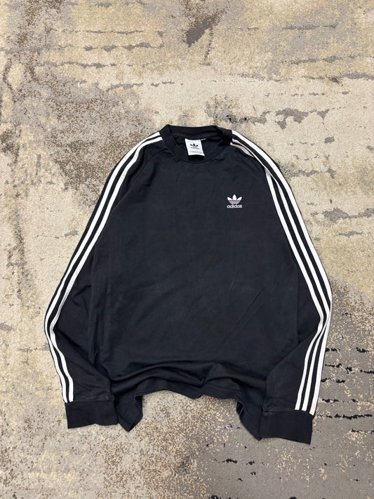 Bluzka Adidas, damskie w bardzo dobrym stanie rozmiar L, detal