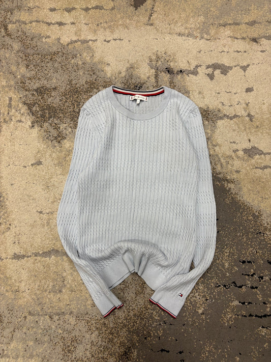 Sweter Tommy Hilfiger, damskie w bardzo dobrym stanie rozmiar M, detal