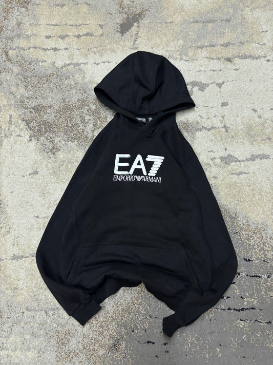 Bluza Emporio Armani hoodie, dziecięce w bardzo dobrym stanie rozmiar 164 cm / 14 lat, widok z przodu