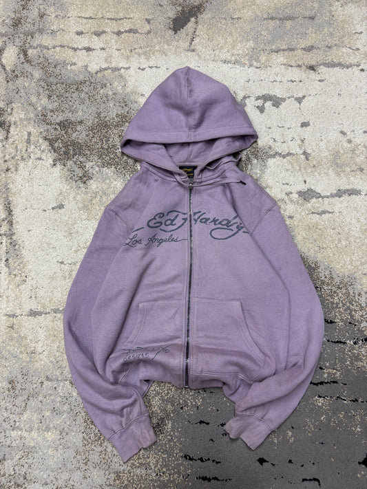 Bluza Ed Hardy zipp, damskie w bardzo dobrym stanie rozmiar S, widok z przodu