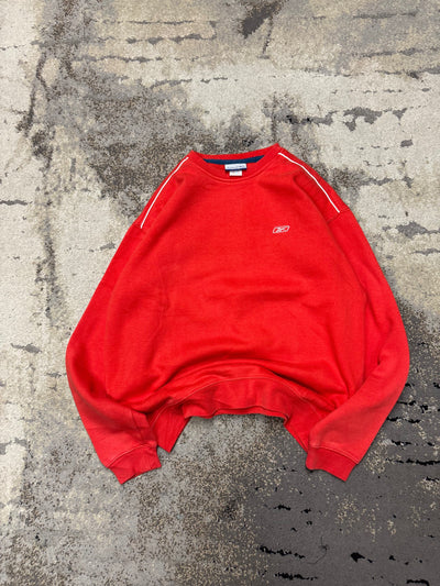 Bluza Reebok crewneck, damskie w bardzo dobrym stanie rozmiar S, widok z przodu