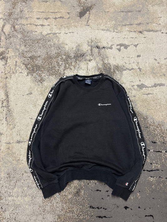 Bluza Champion crewneck, damskie w bardzo dobrym stanie rozmiar S, detal