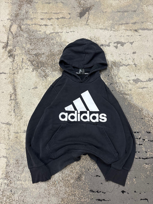 Bluza Adidas hoodie, damskie w bardzo dobrym stanie rozmiar XL, widok z przodu