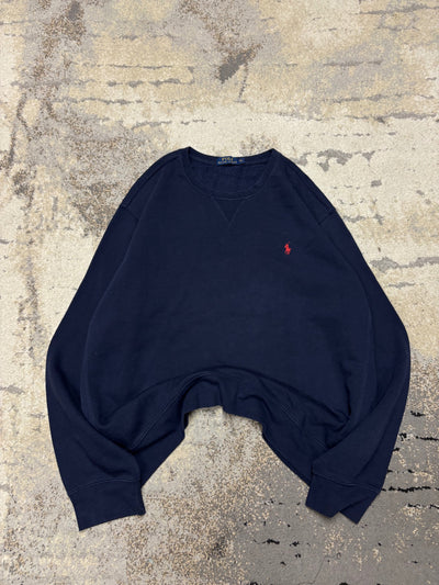 RALPH Ralph Lauren Bluza Ralph Lauren crewneck, męskie w bardzo dobrym stanie rozmiar XXL, widok z przodu