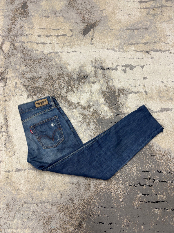 Levi's Jeansy LEVI’S, damskie w bardzo dobrym stanie rozmiar M, detal